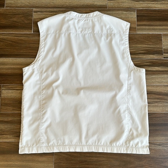 IZOD X-treme Function Golfwear Beige Windbreaker Pullover Vest, XXL - Picture 11 of 13